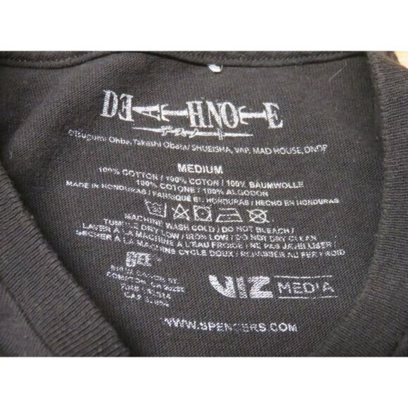 Death Note T Shirt Mens Size M Shonen Jump Anime Manga Logo Light Ryuk 2000s - Picture 6 of 6